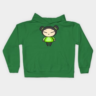 Green Pucca Kids Hoodie